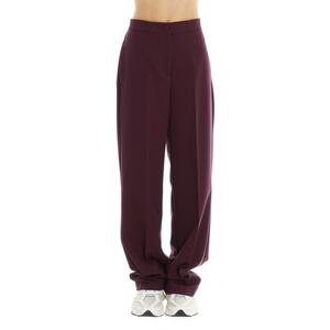 PANTALONE PALAZZO BORDEAUX